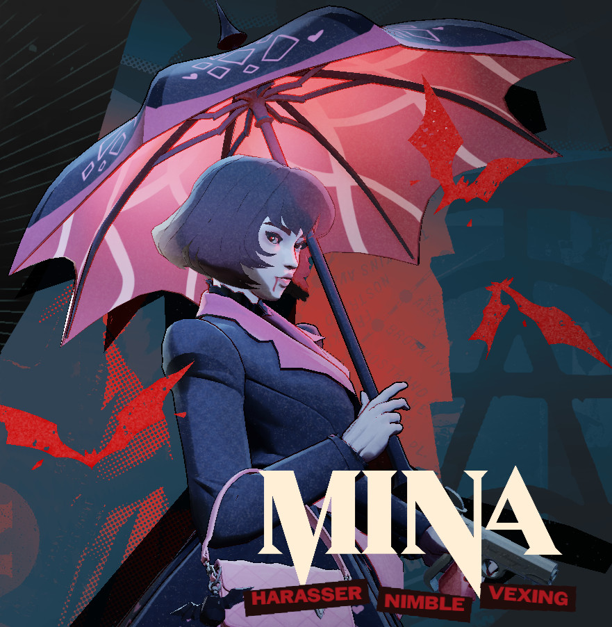 Pink Mina Recolor image 2