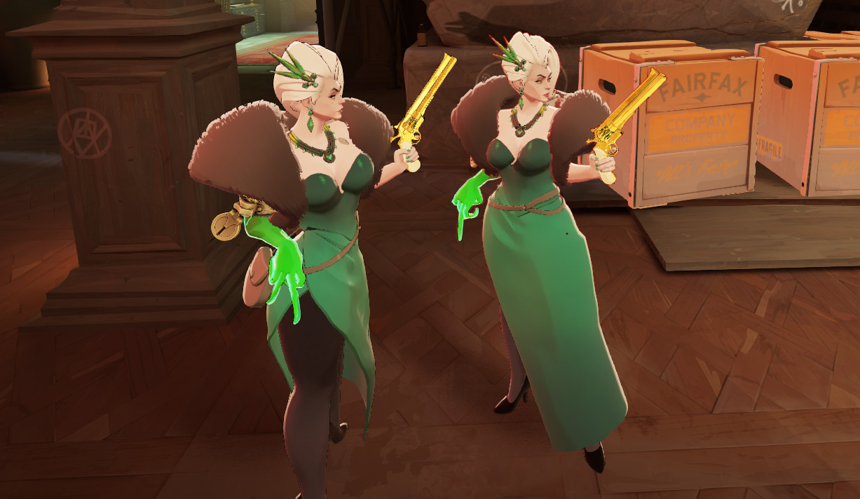 Australium "Johann's Gift" (Gold Lady Geist Gun) image 4