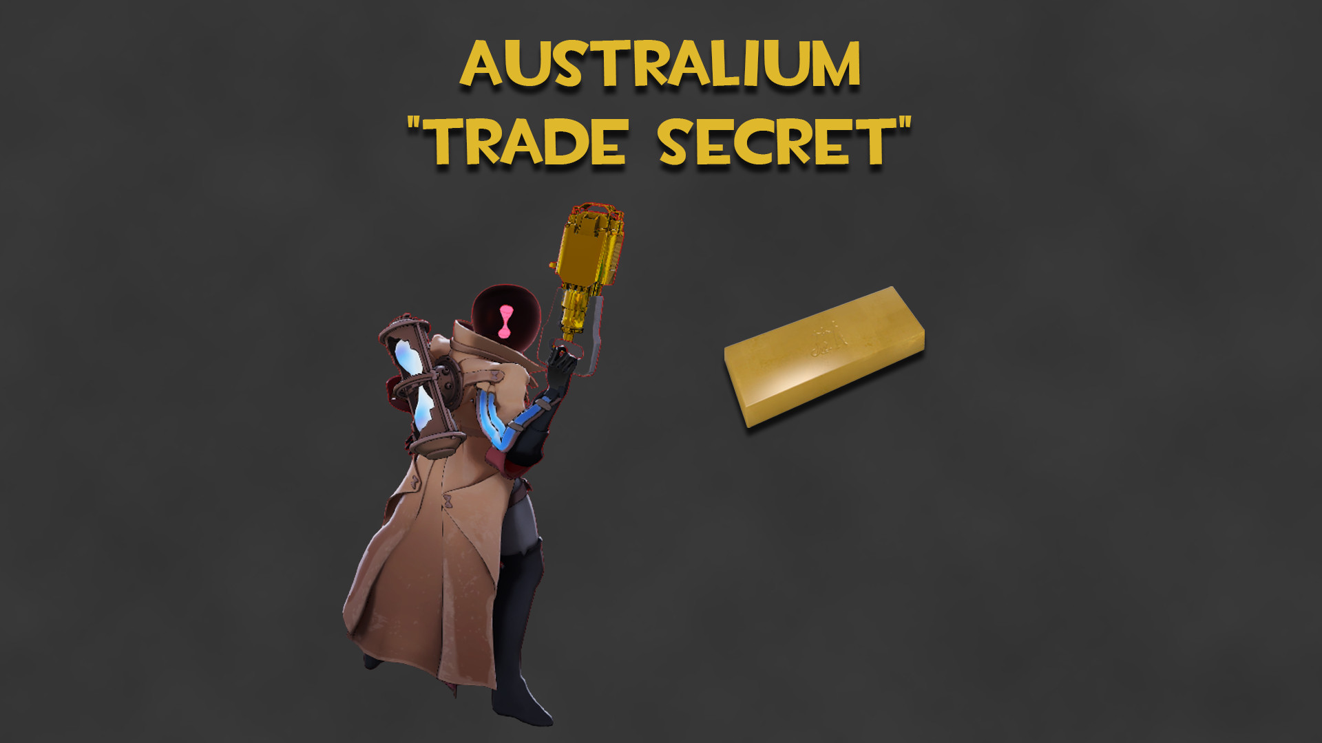 Australium "Trade Secret" (Gold Paradox Gun) image 2