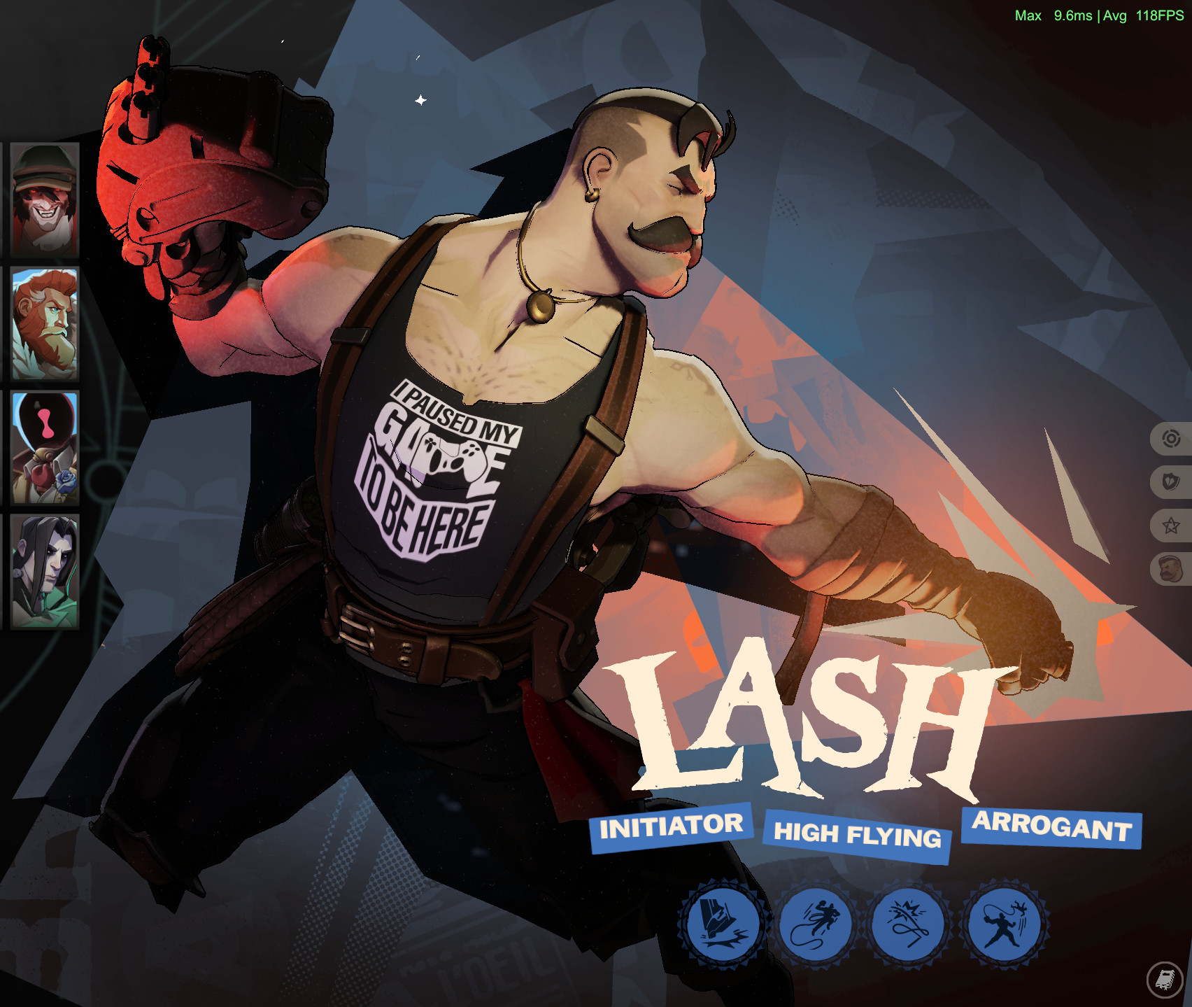 I paused my game to be here
