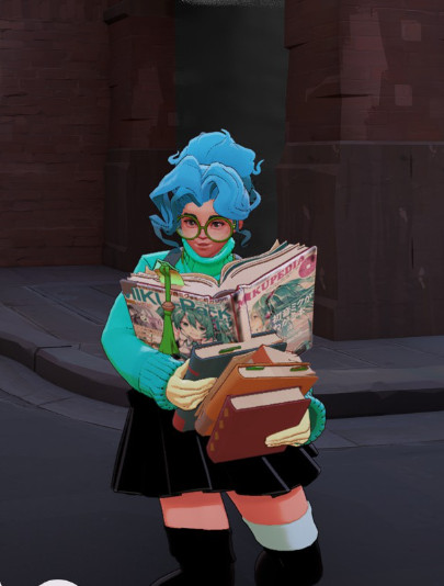 Paige hatsune miku theme recolor + book cover image 5