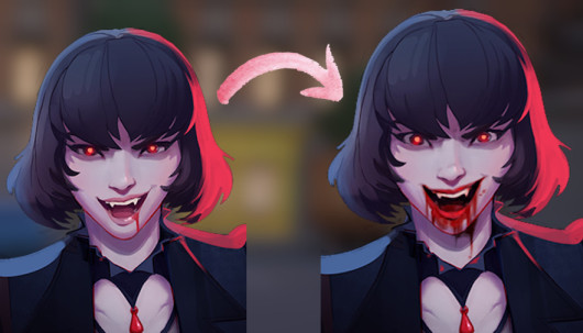 Bloody Mina Gloat Icon