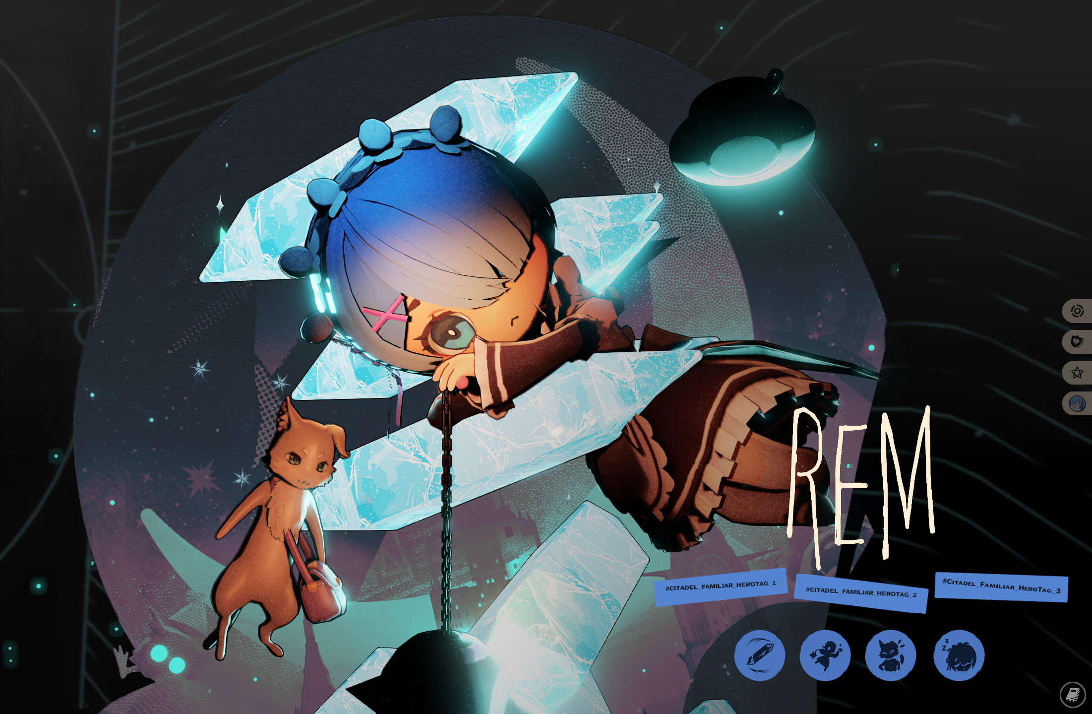 Literally Rem from Re:zero as Rem image 2