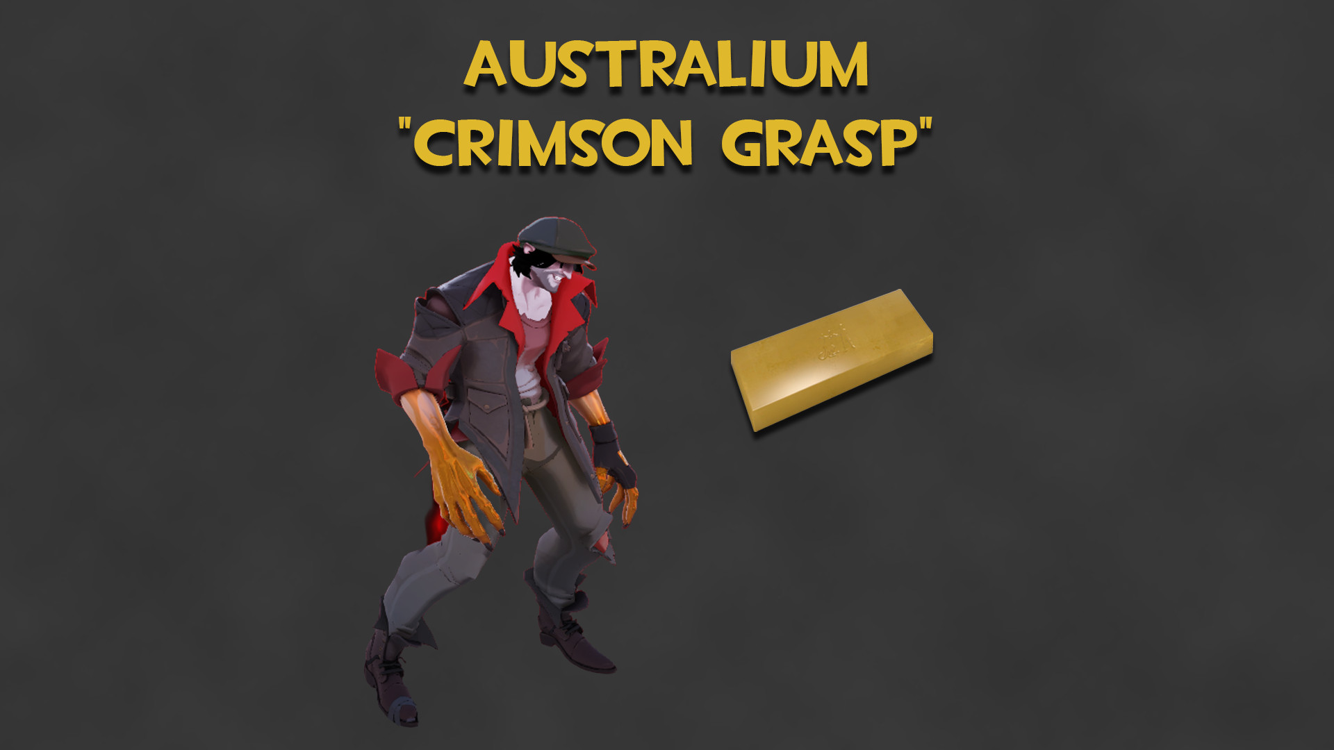 Australium "Crimson Grasp" (Gold Drifter Claws) image 2