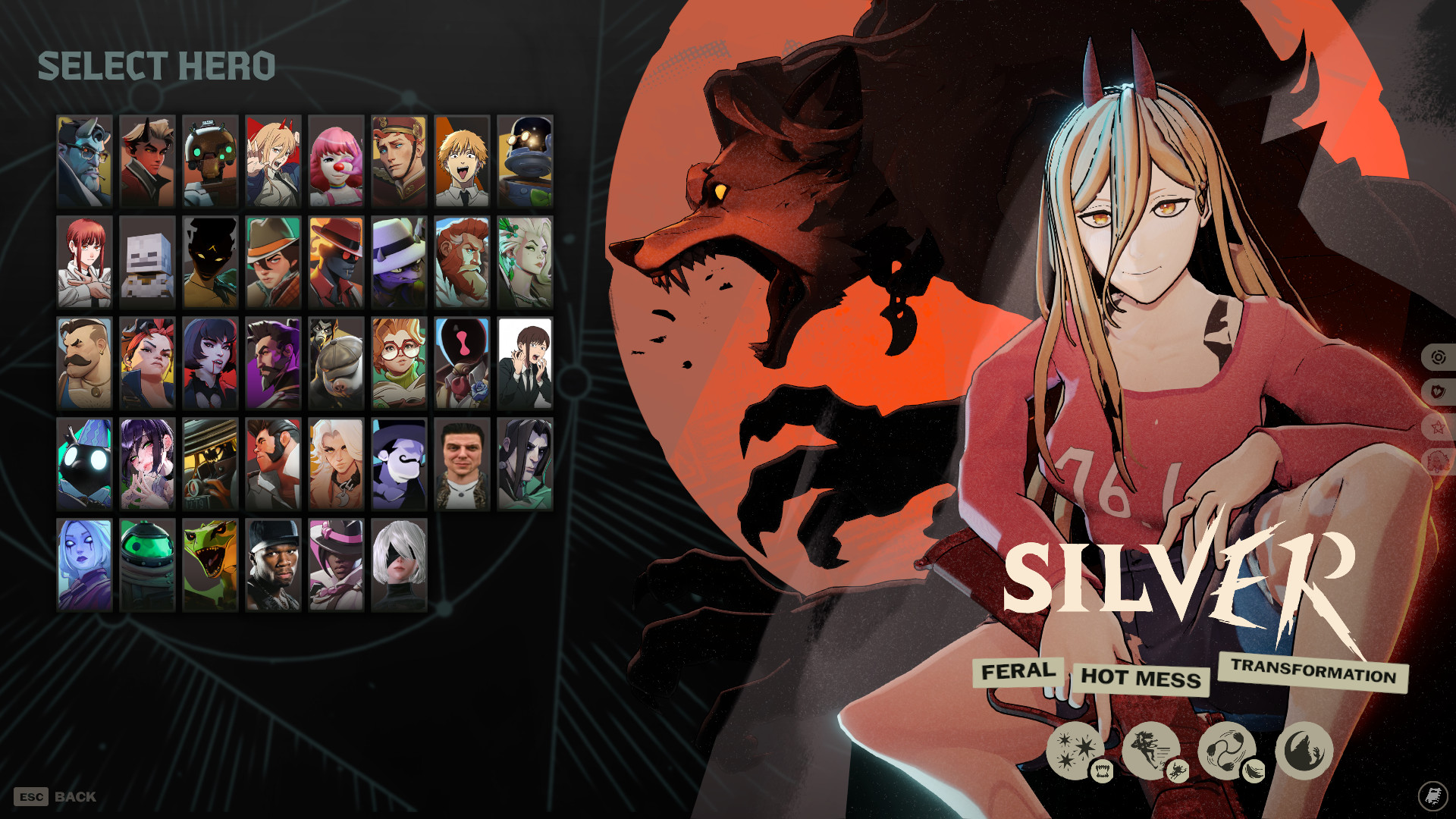 Power over Silver Chainsaw Man Mod image 4