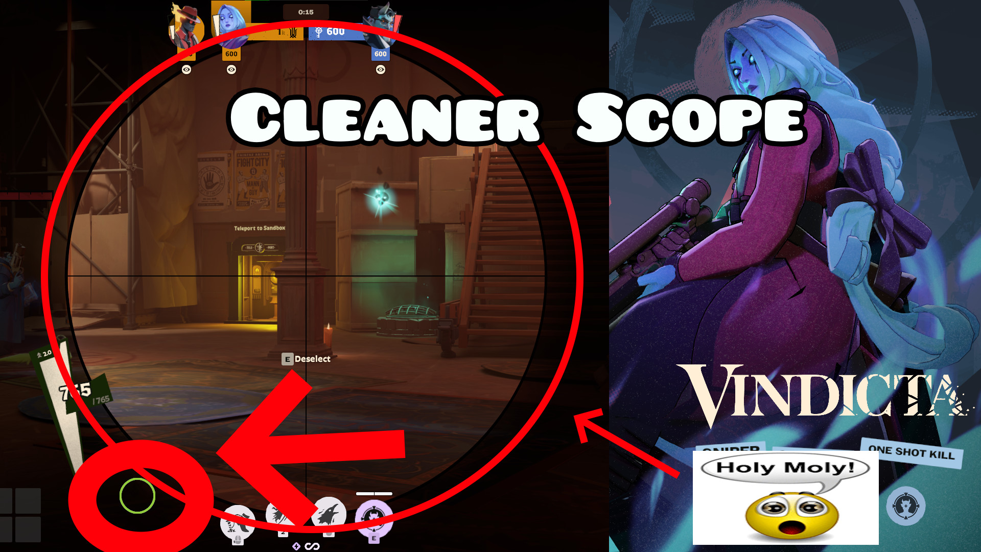 Cleaner Vindicta Scope image 2
