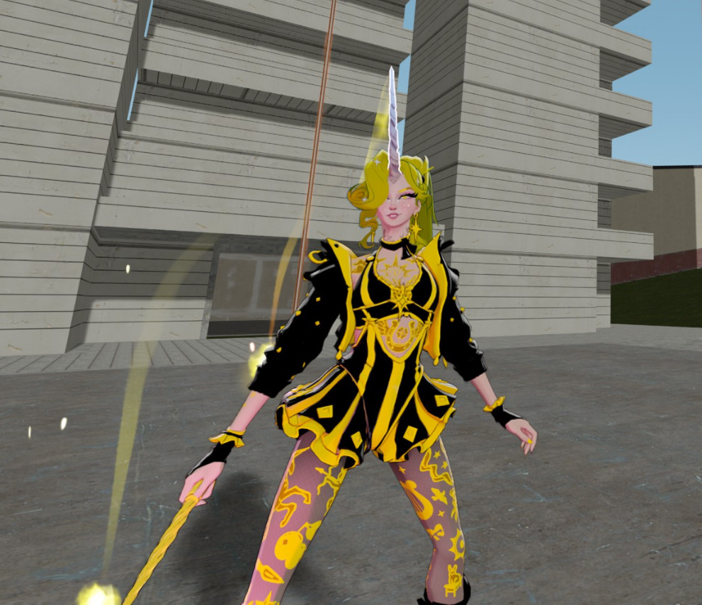 Yellow jacket Celeste (black and yellow retexture) image 4