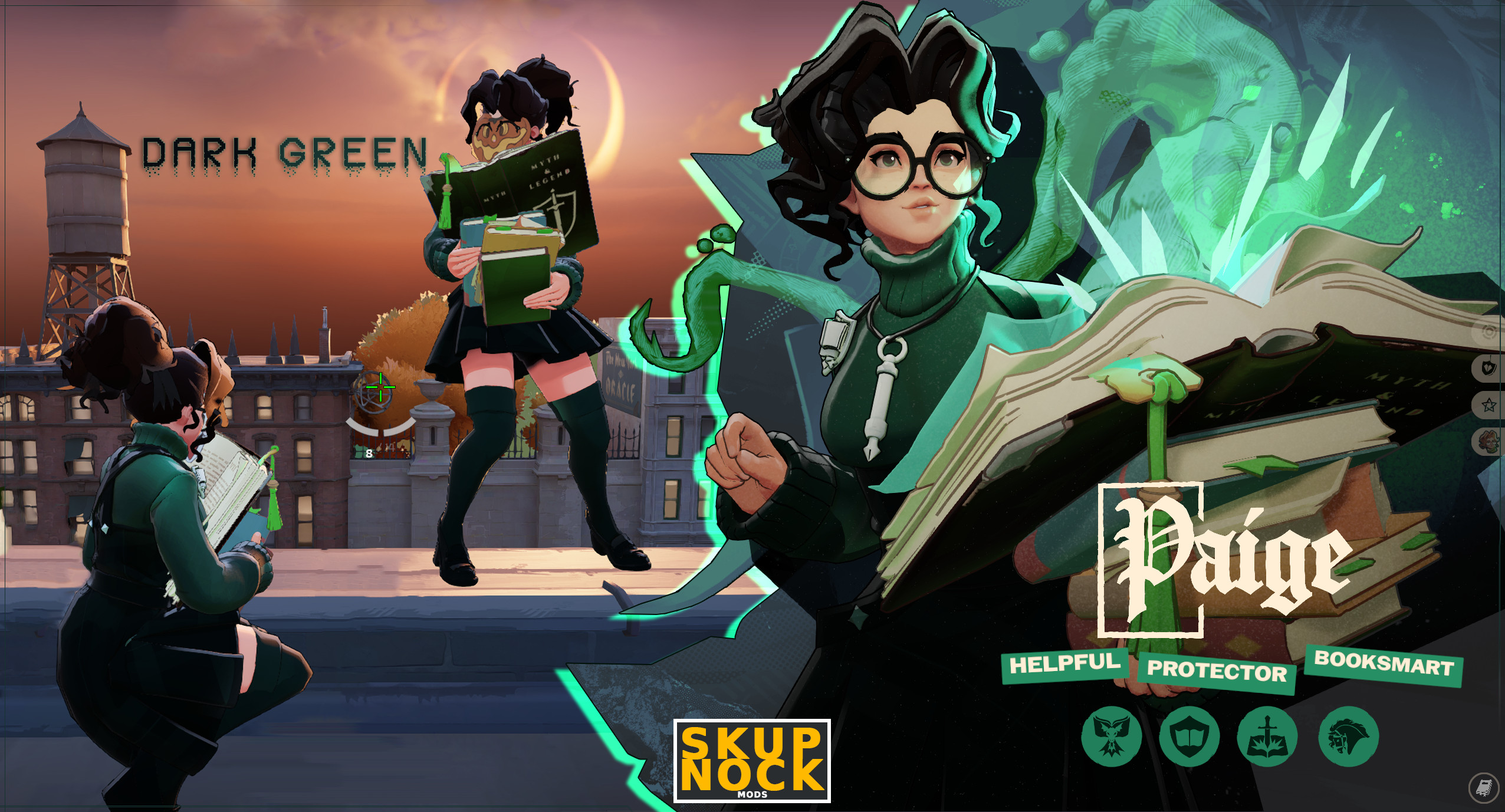 Dark Green - Paige image 2