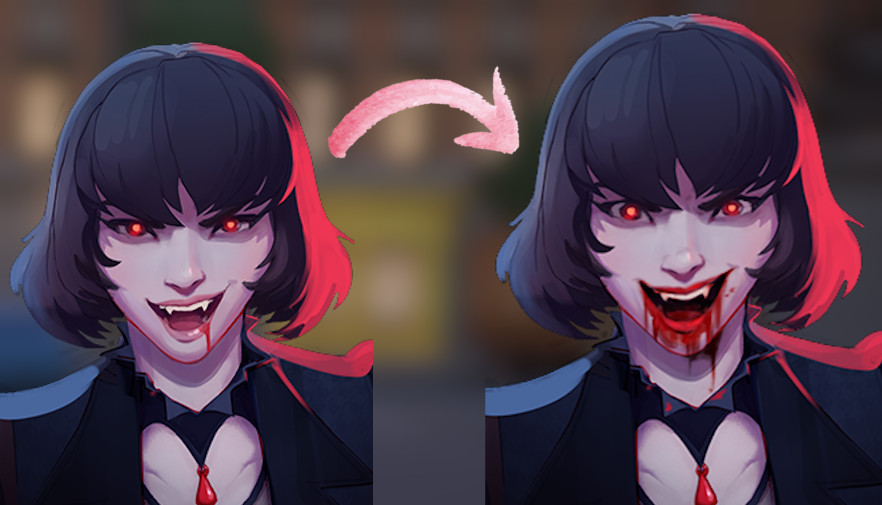 Bloody Mina Gloat Icon