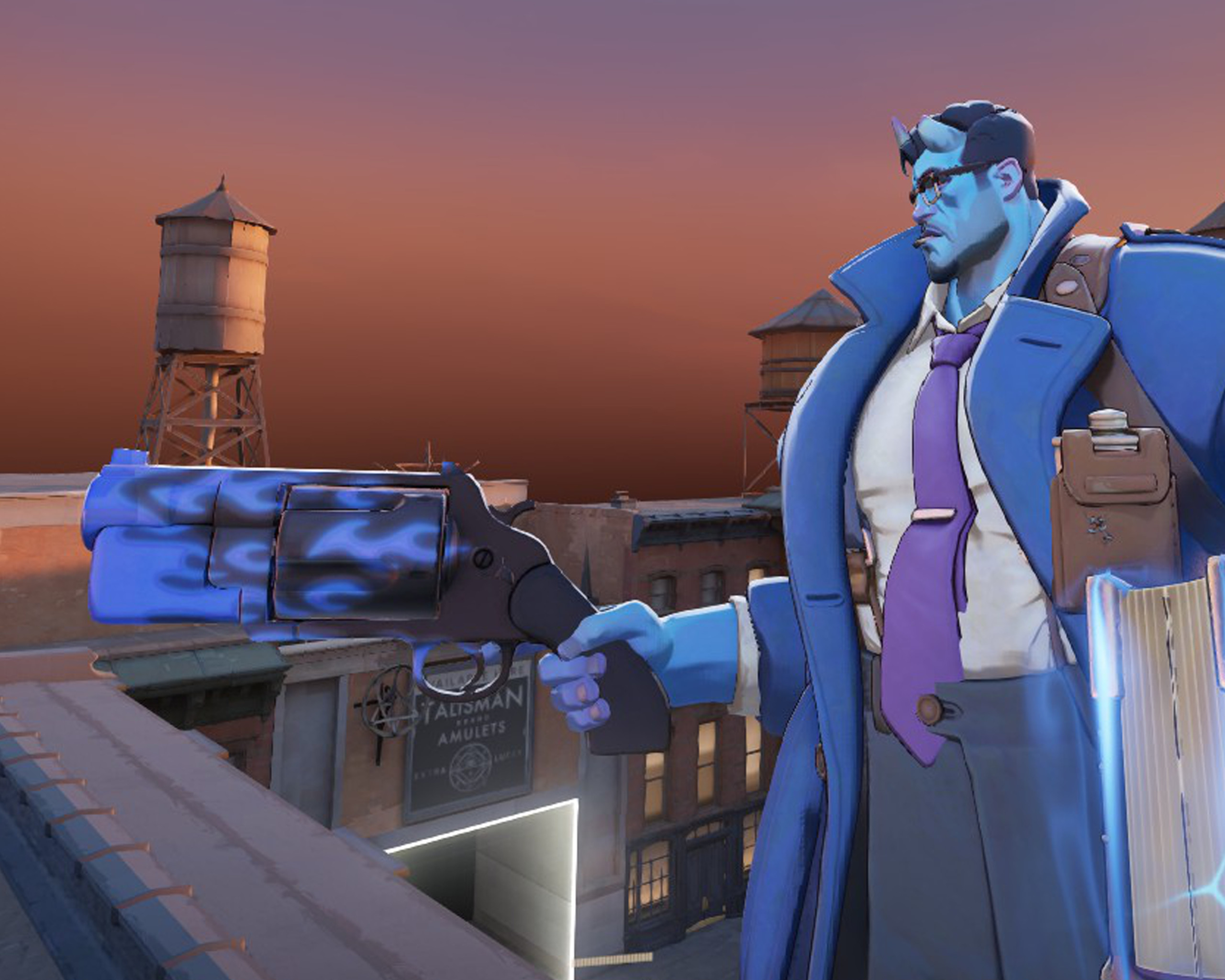 Abrams Gun Skin | Blaze / Blue Blaze image 6