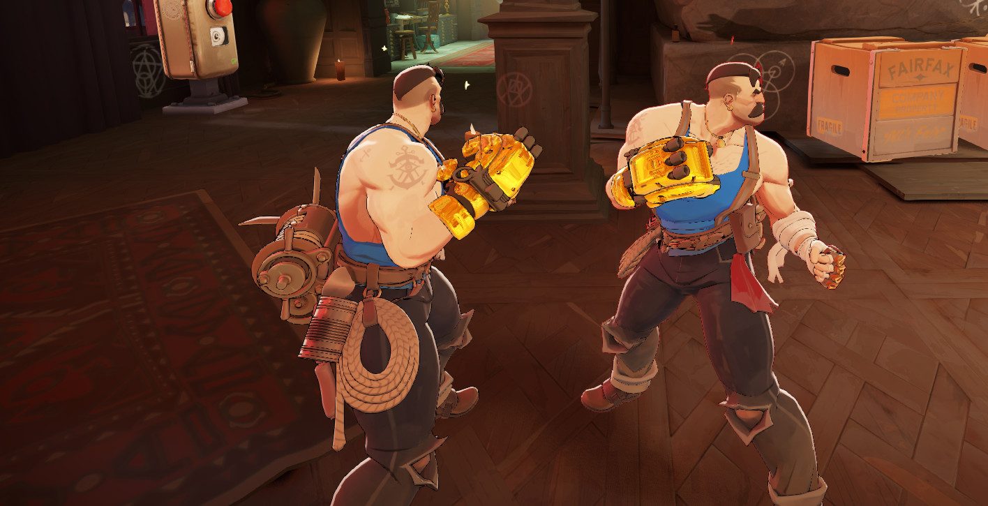 Australium "Tale of The Tape" (Gold Lash Fist) image 4